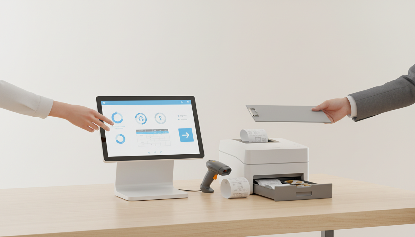 银豹收银系统怎么做门店「交接班」管理？班结/日结流程、收银员权限分级、异常订单处理与经营报表导出教程