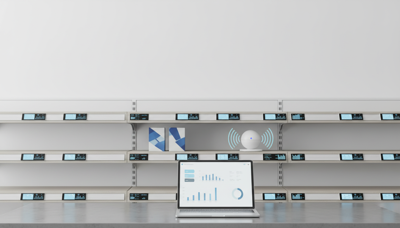 ESL电子价签（汉朔/商米）如何在门店快速上线？基站安装、商品绑定、一键调价定时生效与变价日志查询导出教程