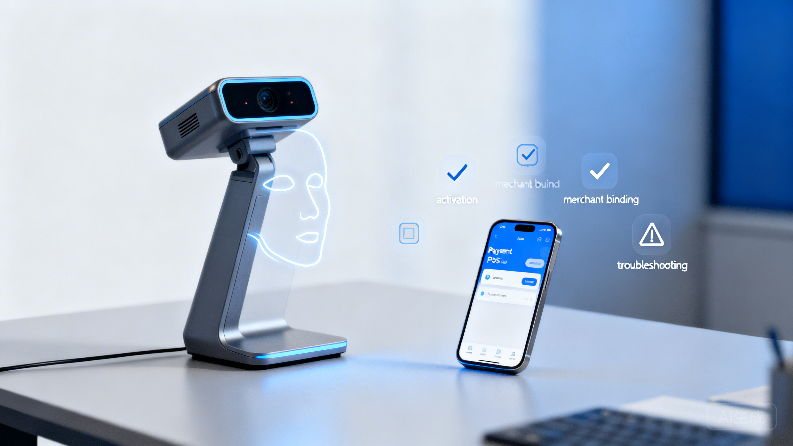 商家助手刷脸支付（蜻蜓/青蛙）无法收款怎么解决？设备激活、商户绑定与识别失败排查教程