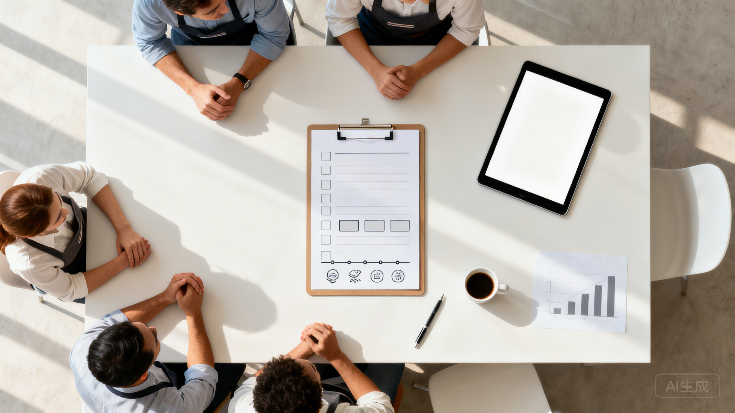 零售店晨会与夕会怎么开：5分钟例会流程、目标拆解表与当日行动清单模板