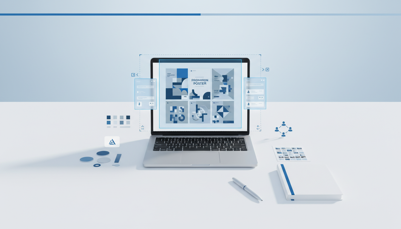 Canva可画怎么批量制作门店促销海报并一键适配打印/朋友圈尺寸？品牌套件、模板锁定、团队协作与素材库管理教程