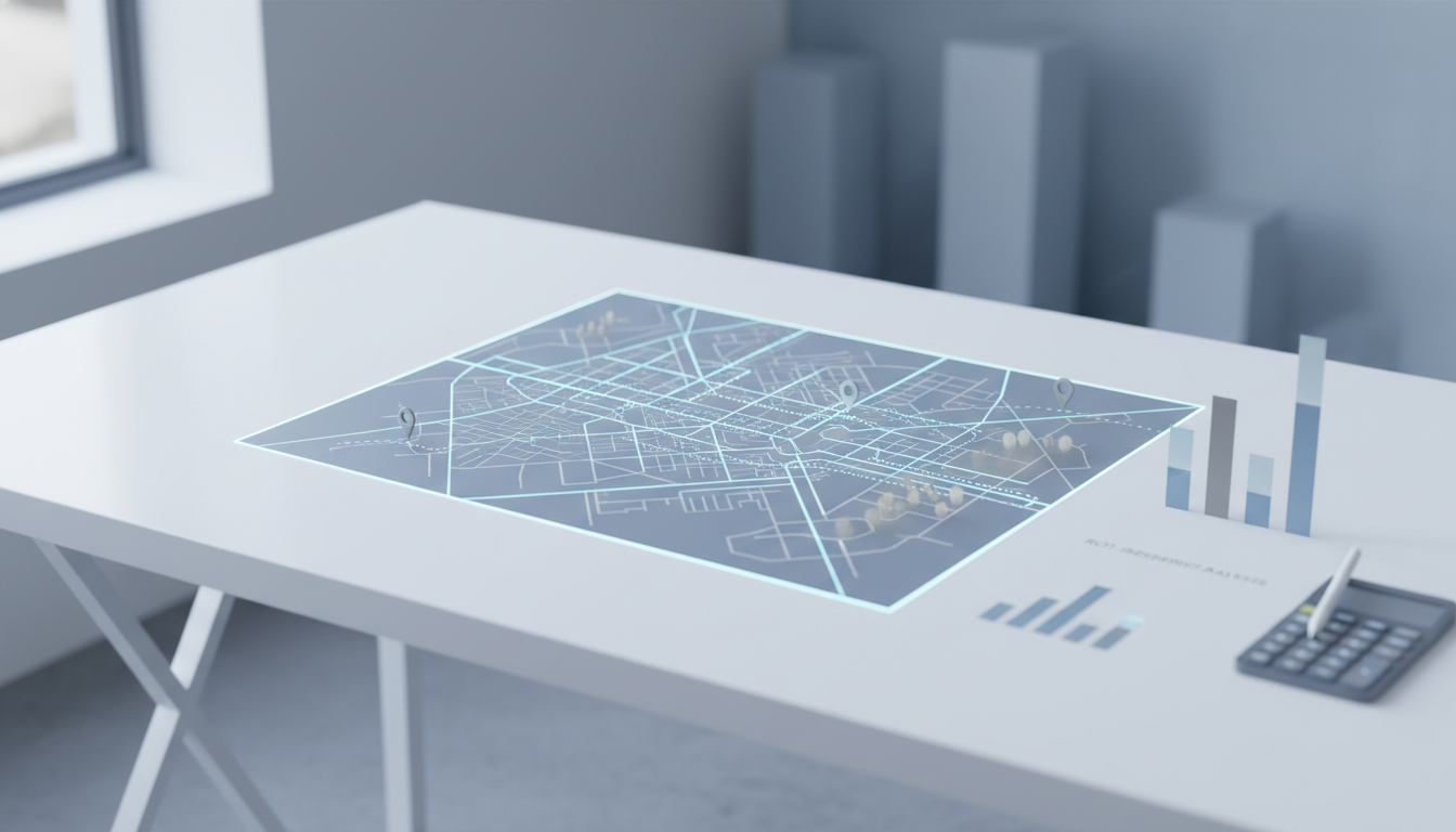 门店选址评估方法：商圈客流计数、竞品密度分析与回本周期测算表