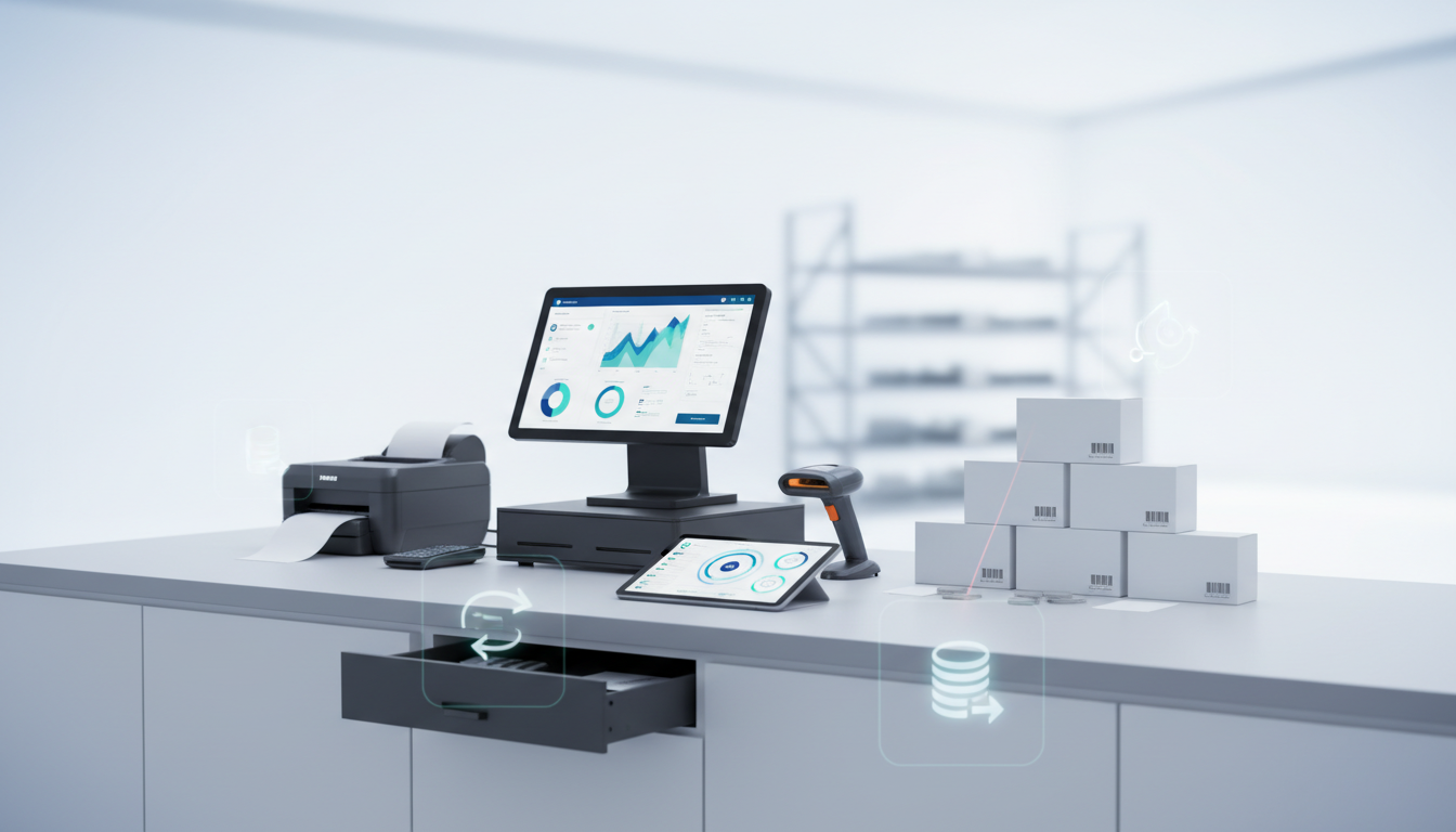 实体零售进销存系统怎么选：必备功能清单、扫码收银硬件配置与历史数据迁移上线流程