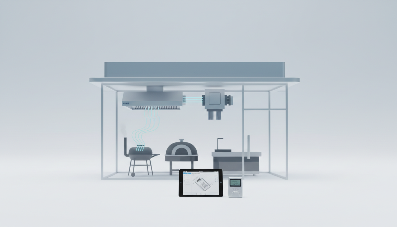 2026年餐饮门店油烟与噪声监管升级：烧烤/烘焙/小吃店如何选净化设备、做检测备案与台账留存，避免环保处罚与停业整改？