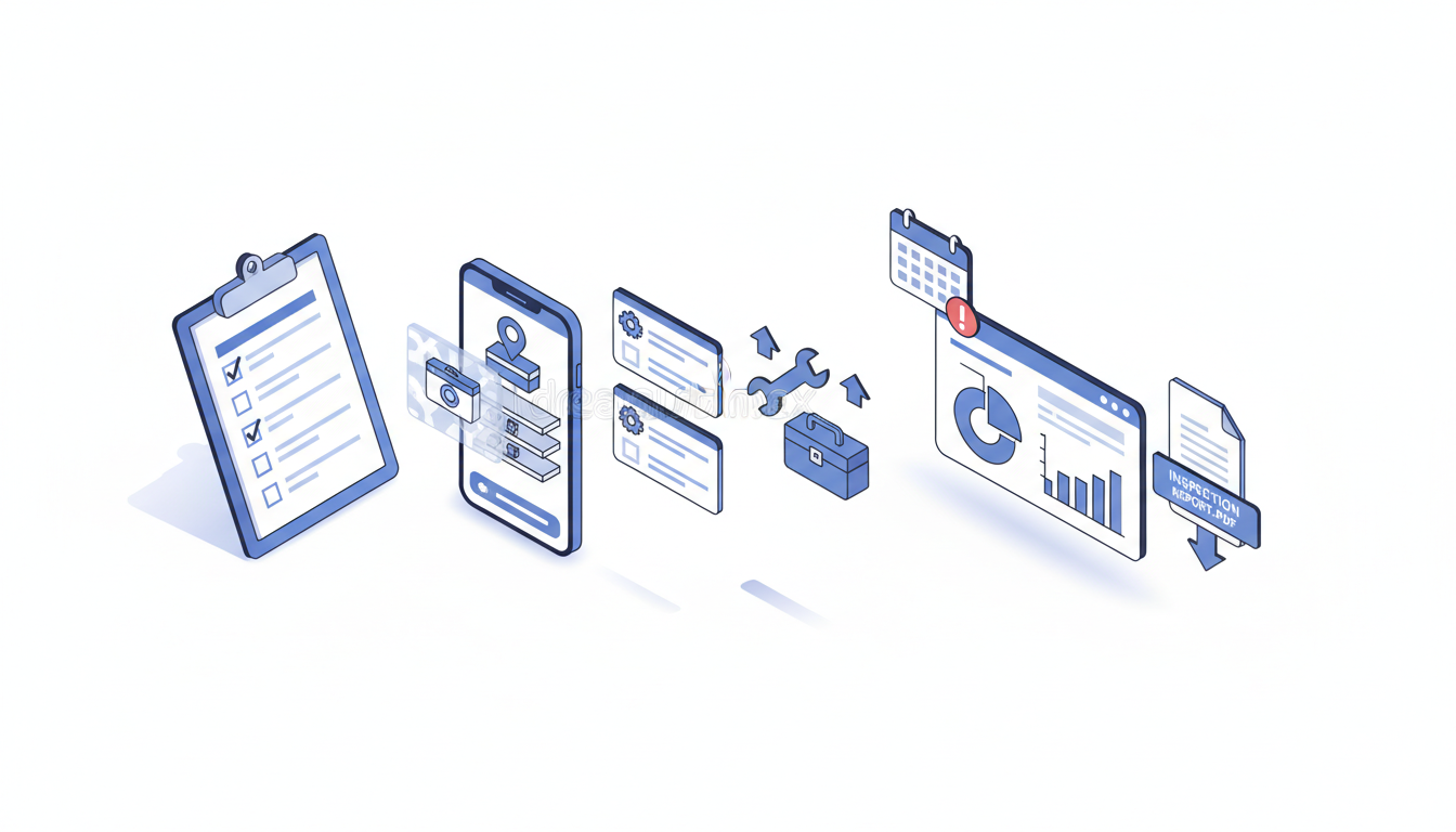 简道云如何零代码搭建门店巡检系统：巡店表单、定位拍照水印、整改工单分派、逾期自动提醒与巡检台账导出教程