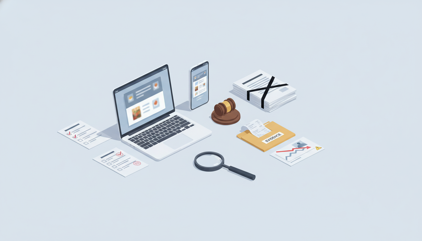 美团外卖被判“好评返现/诱导评价”罚款降权怎么办：订单凭证取证＋话术整改清单＋申诉复核流程复盘