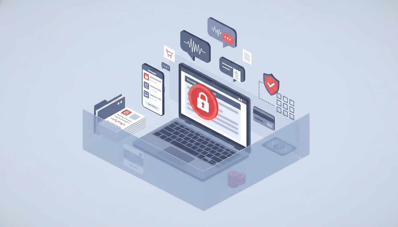 闲鱼店铺被判“异常登录/账号被盗”强制下线并冻结资金怎么办：用登录设备记录＋聊天与订单取证＋安全申诉与改密二次验证恢复经营的复盘案例