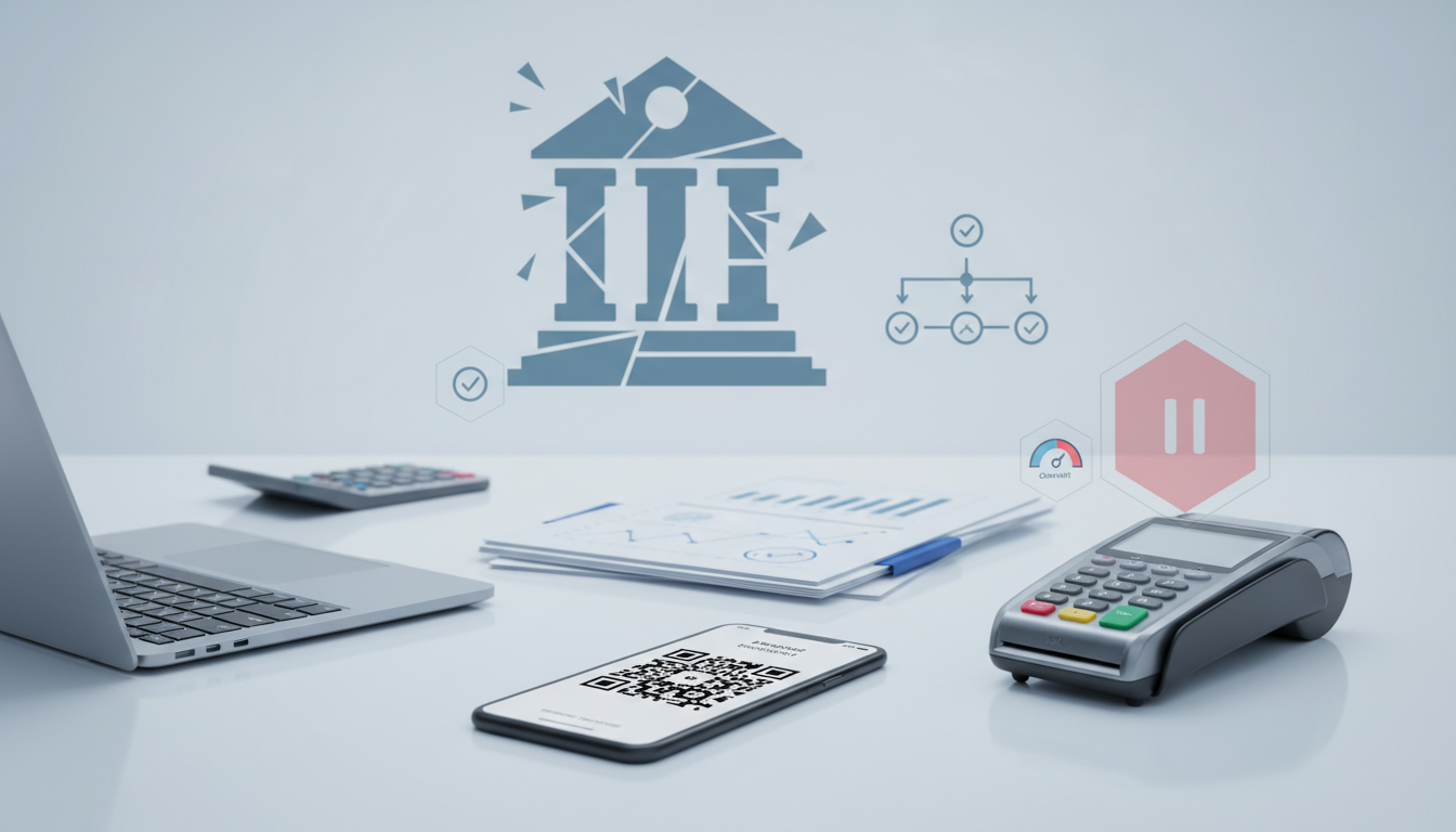 收钱吧/拉卡拉等聚合收款码被银行判定“异常交易”暂停结算怎么办：用商户MCC核验＋交易凭证归集＋分账与限额策略恢复收款的复盘案例