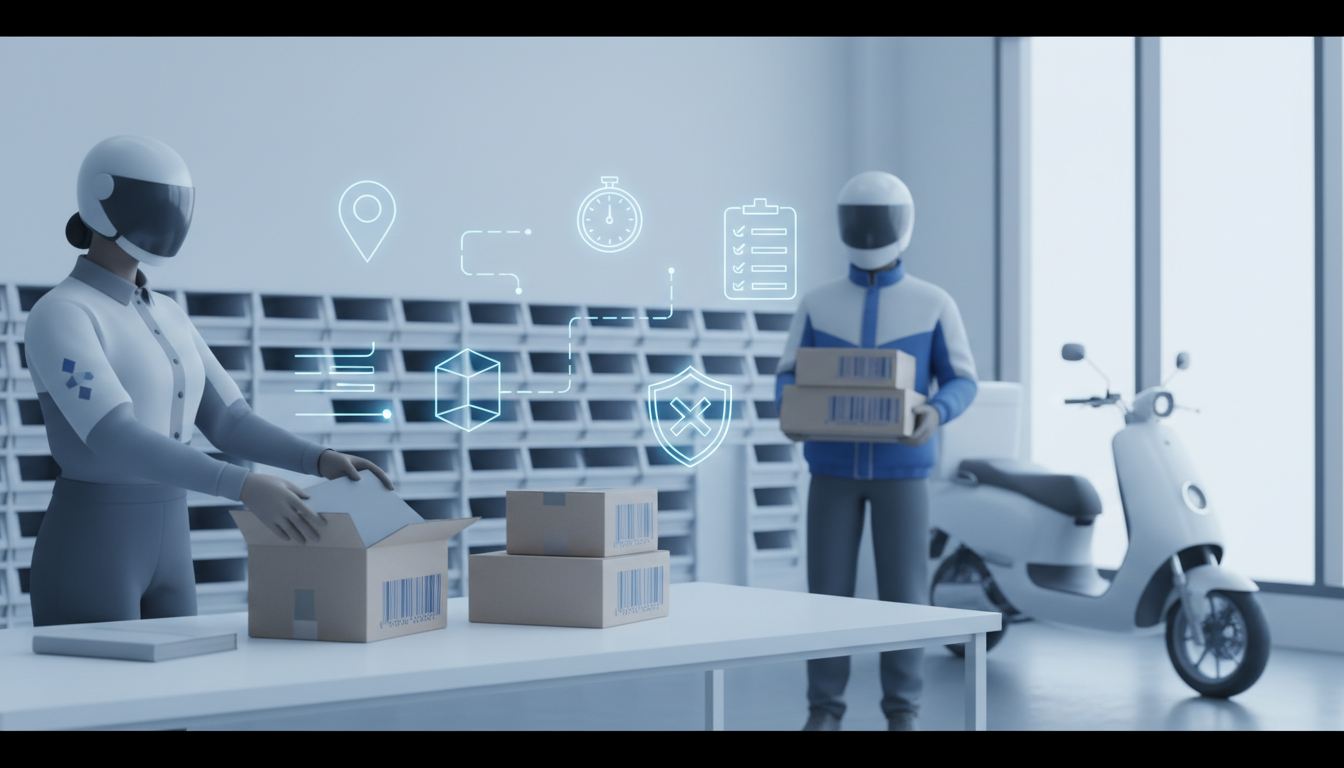 实体店同城即时配送怎么落地：运力平台选择、打包出库标准与丢件破损理赔处理清单