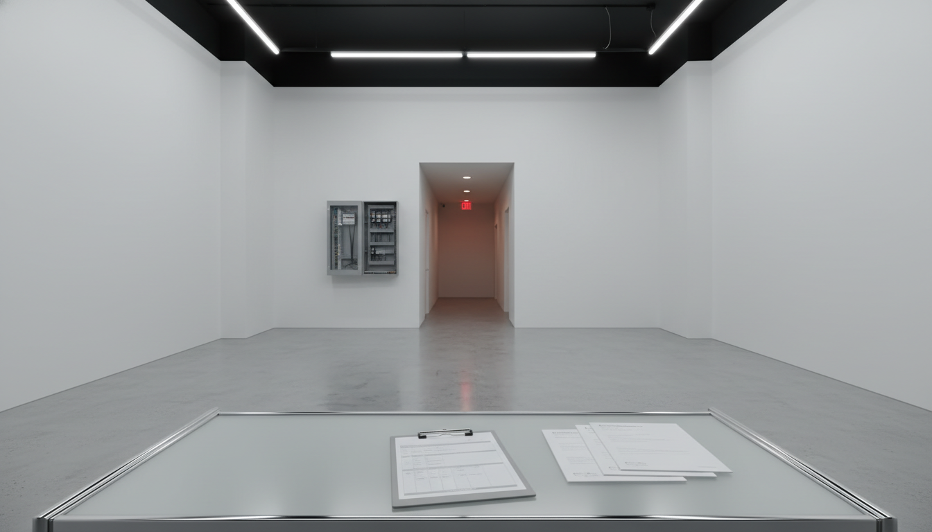 门店被消防检查判定“疏散通道不达标/用电隐患”当场责令停用怎么办：整改优先级清单＋现场复查验收材料＋与物业/房东协同沟通的真实复盘案例