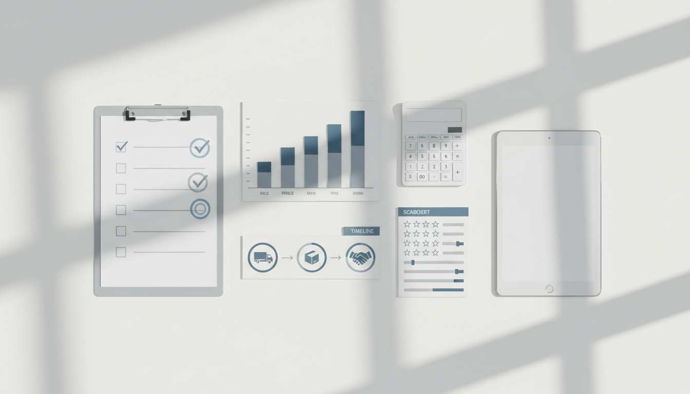 实体店供应商管理怎么做：准入评审流程、价格比对机制与交期质量评分表模板