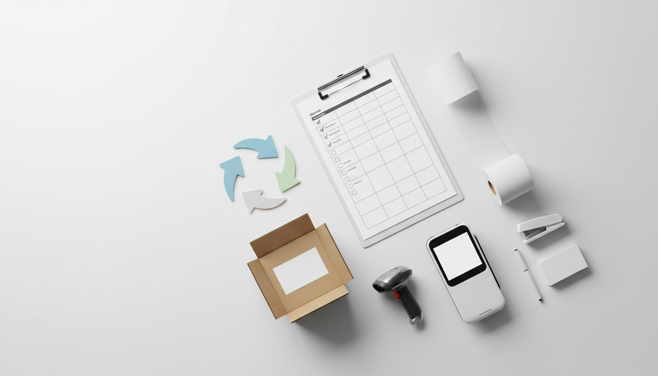 实体店退换货与售后管理怎么做：退货政策公示要点、无小票处理流程与退货原因分析表模板