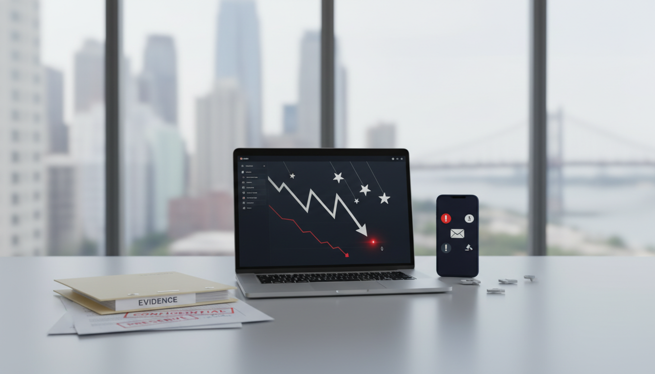 大众点评店铺遭遇“批量差评＋删评勒索”导致星级暴跌怎么处理：评价证据保全＋平台举报路径＋律师函止损的真实复盘案例