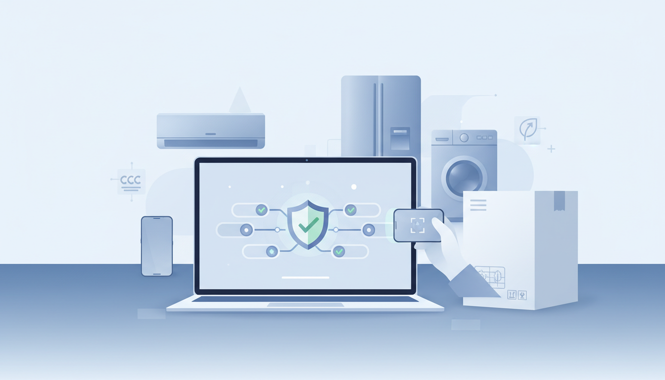 2026年电商平台加严「3C认证（CCC）/能效标识」在线校验：家电数码商家如何匹配证书型号、上传合规图片并避免商品被拦截下架？