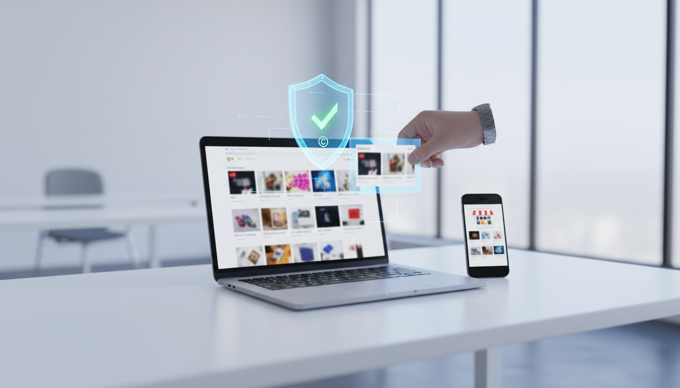 2026年主流电商启用“商品图片版权”智能识别：商家如何自查素材授权、替换详情页并应对著作权投诉？