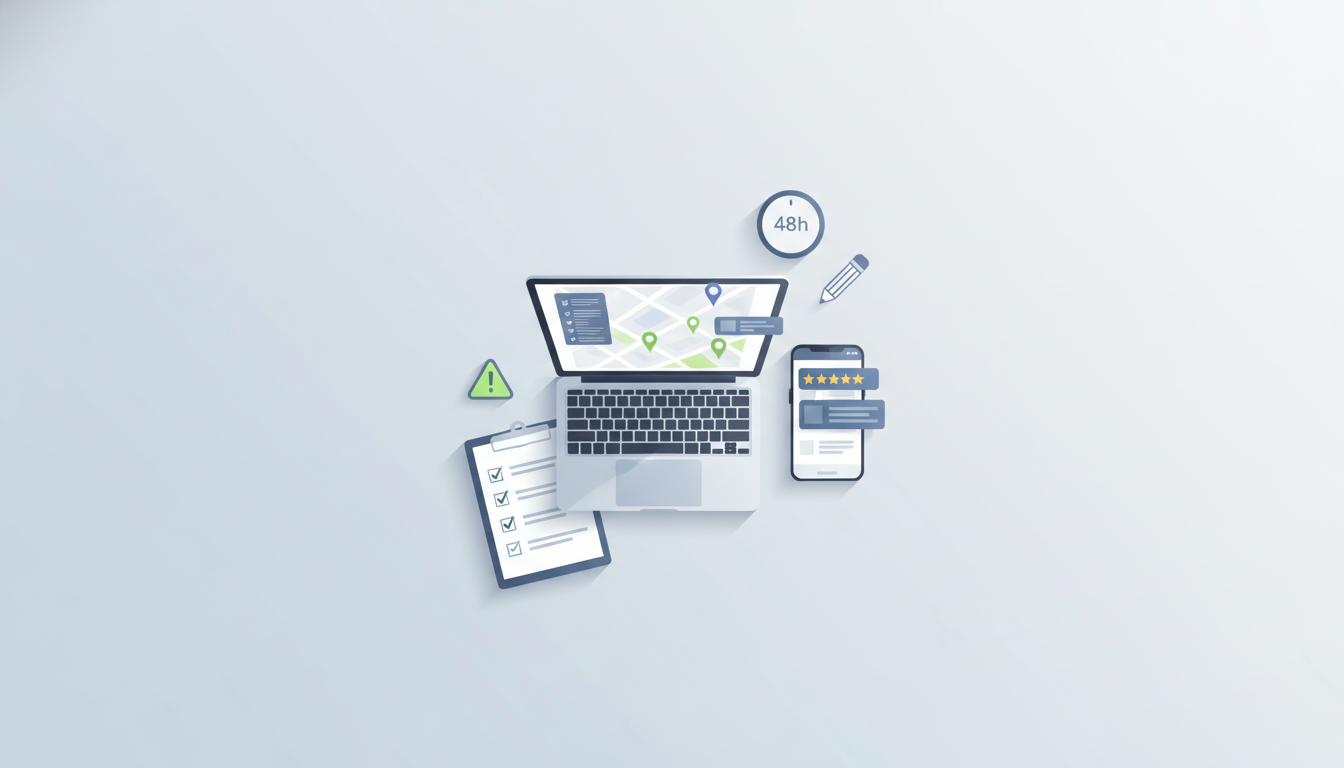 大众点评/高德地图门店评分怎么提升：好评引导流程、低分48小时处置SOP与门店信息纠错清单