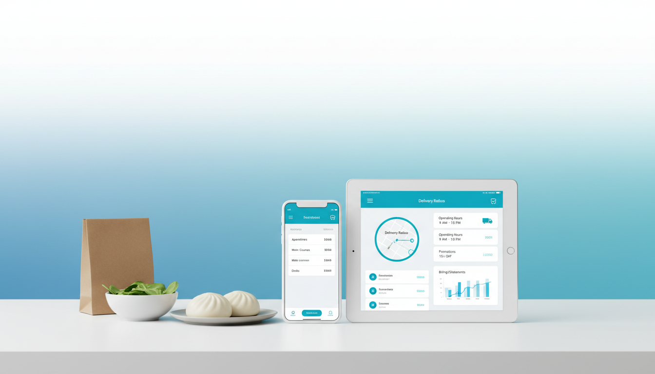 饿了么商家版外卖店铺设置全流程：菜单规格上架、配送范围/费用与营业时间、满减活动、接单打印机联动及账单结算明细下载教程