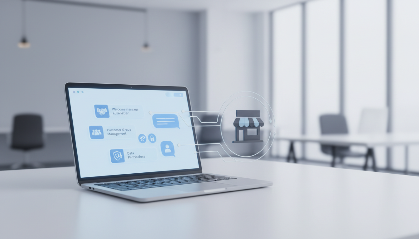 企业微信「客户联系」怎么配置门店私域闭环？好友欢迎语、客户群运营、员工离职交接与数据权限设置实操教程