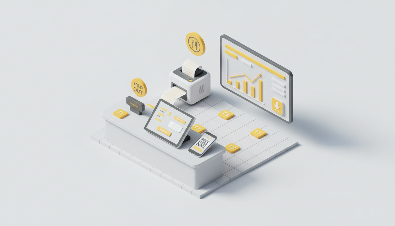 美团收银（美团餐饮系统）怎么配置「扫码点餐+桌台管理+后厨打印+菜品沽清」？门店开通、设备联动与营业数据报表导出教程