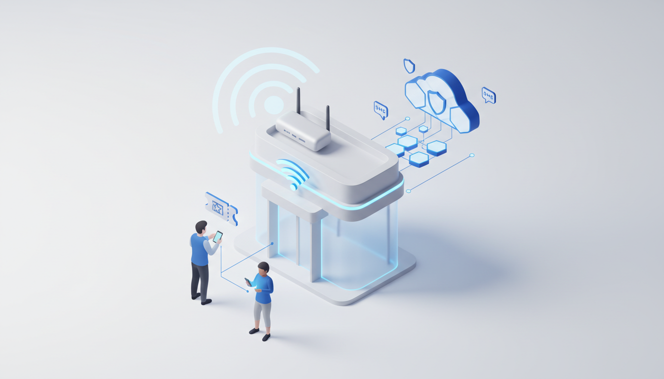 京东云无线宝（WiFi营销）怎么为门店搭建「到店连网领券 + 会员手机号采集 + 回访短信触达」？设备开通、认证页装修与数据统计实操教程