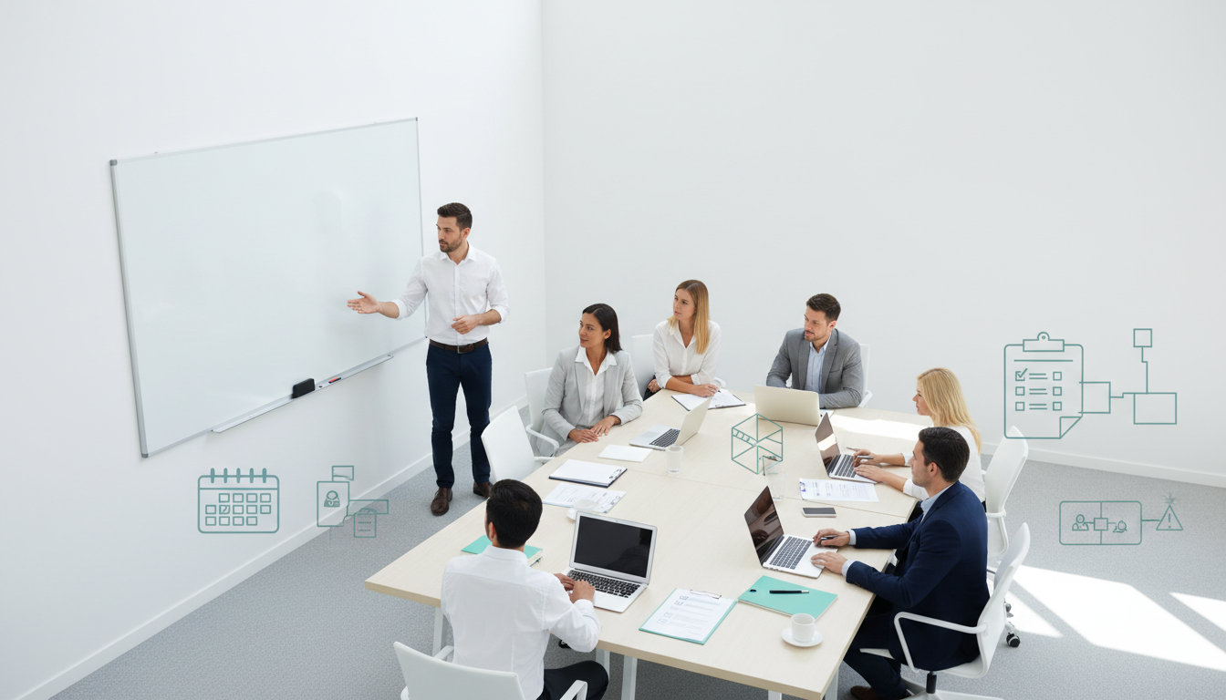 门店团建与内训怎么做：月度学习主题库、现场演练组织流程与培训效果评估表模板