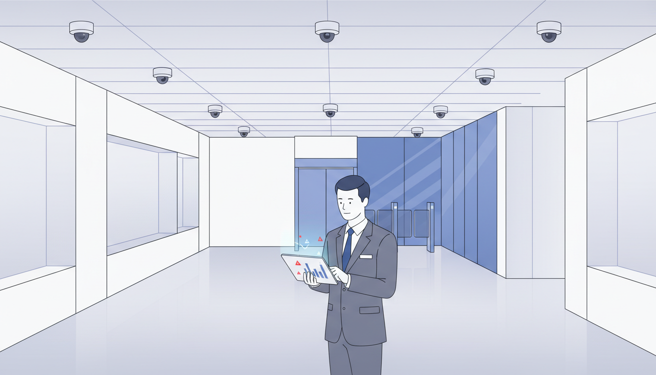 实体店防盗防损怎么搭建：高发盗损场景排查、摄像头/防盗门联动设置与现场处置流程清单