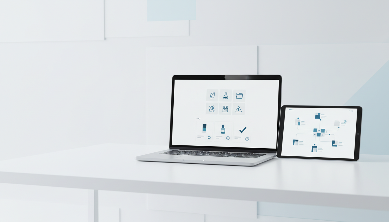 2026年化妆品线上“全成分+备案信息+警示语”展示要求加严：商家如何批量补齐SKU标签字段、改造详情页模板并应对抽检下架？