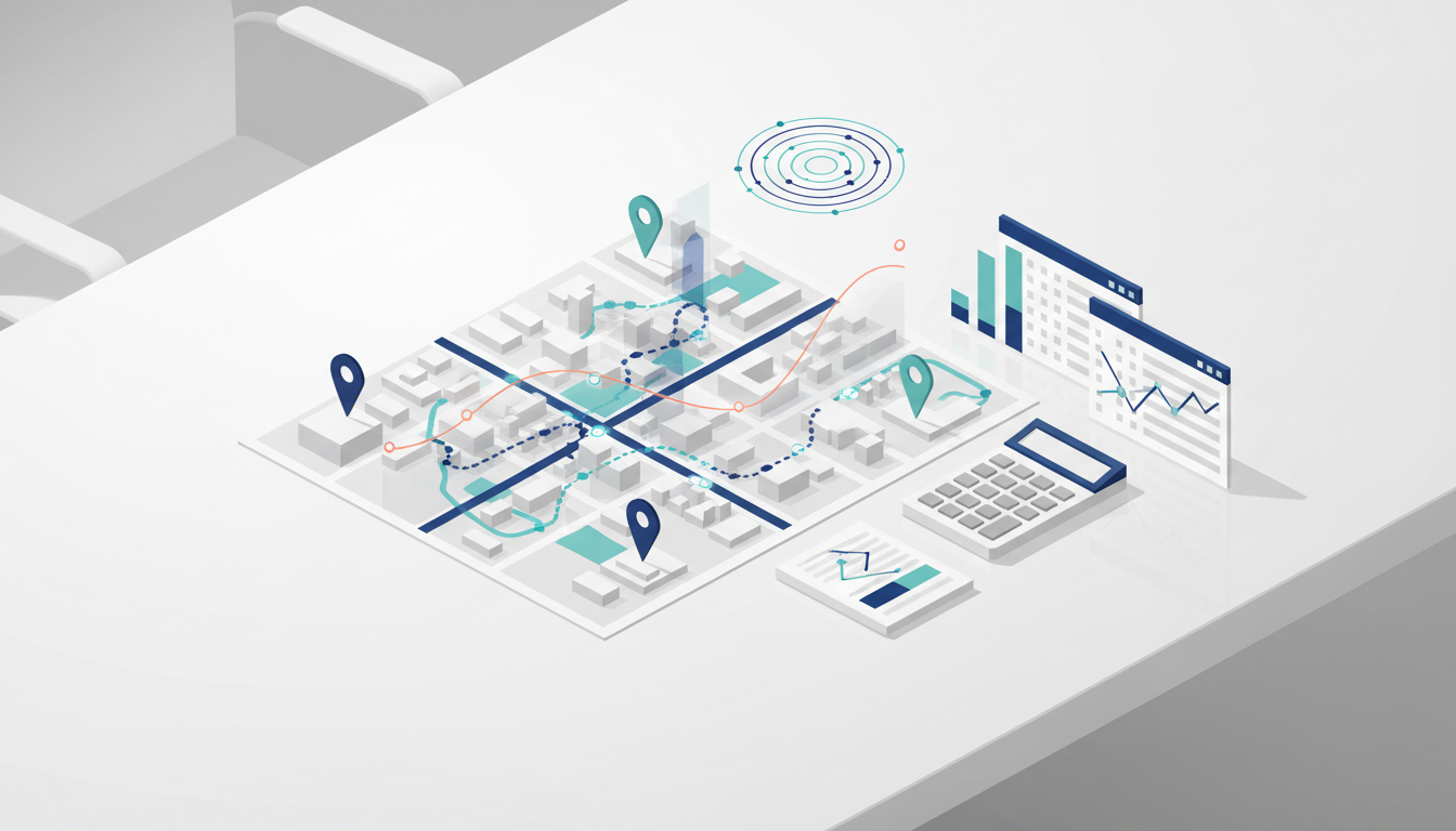 商圈选址评估方法：三日蹲点客流、租金回本测算与竞品密度打分表