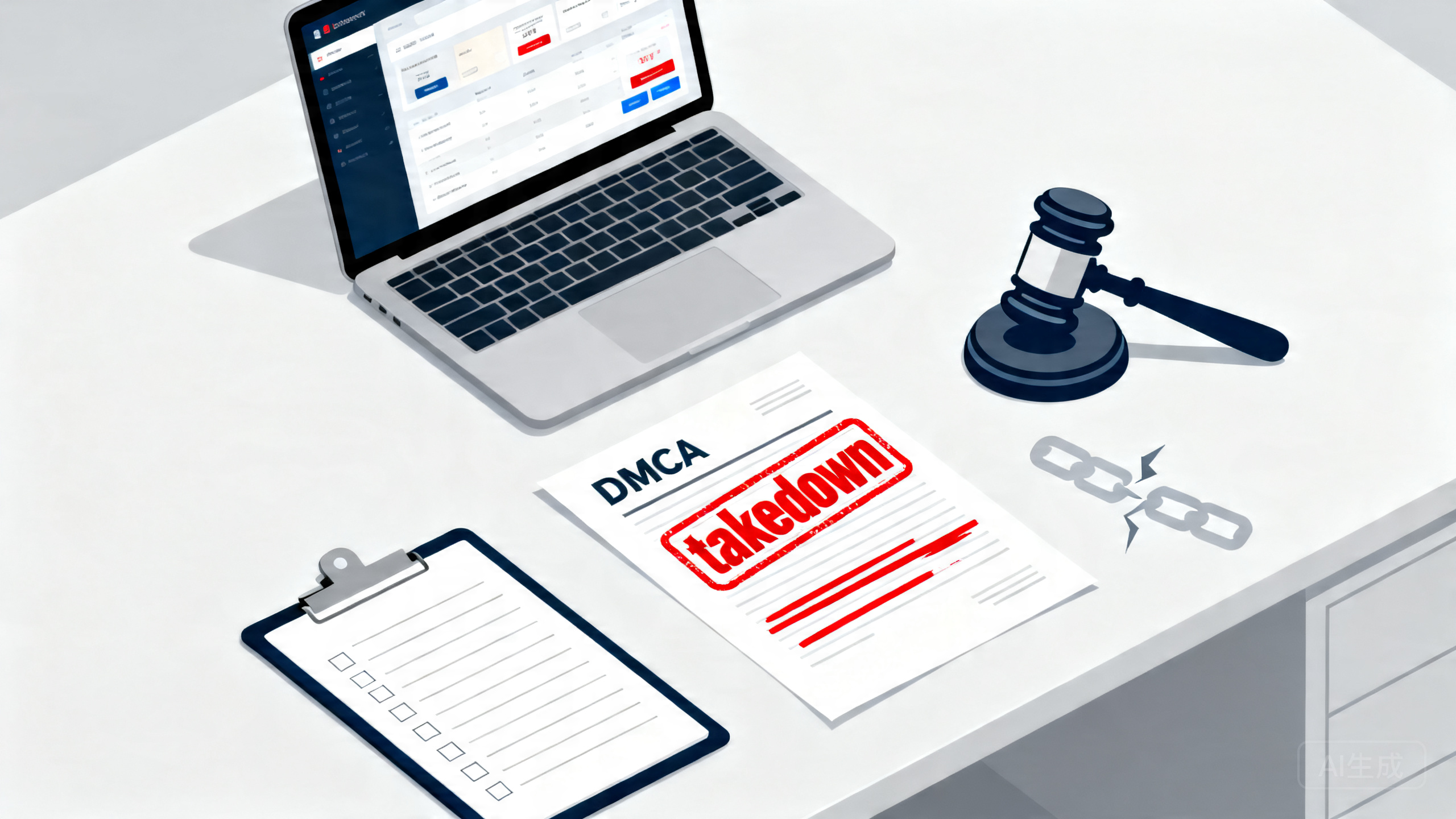 Shopify独立站收到DMCA图片侵权通知被强制下架甚至封店如何处理：原创证明材料清单＋DMCA反通知写法＋素材合规替换SOP真实案例复盘
