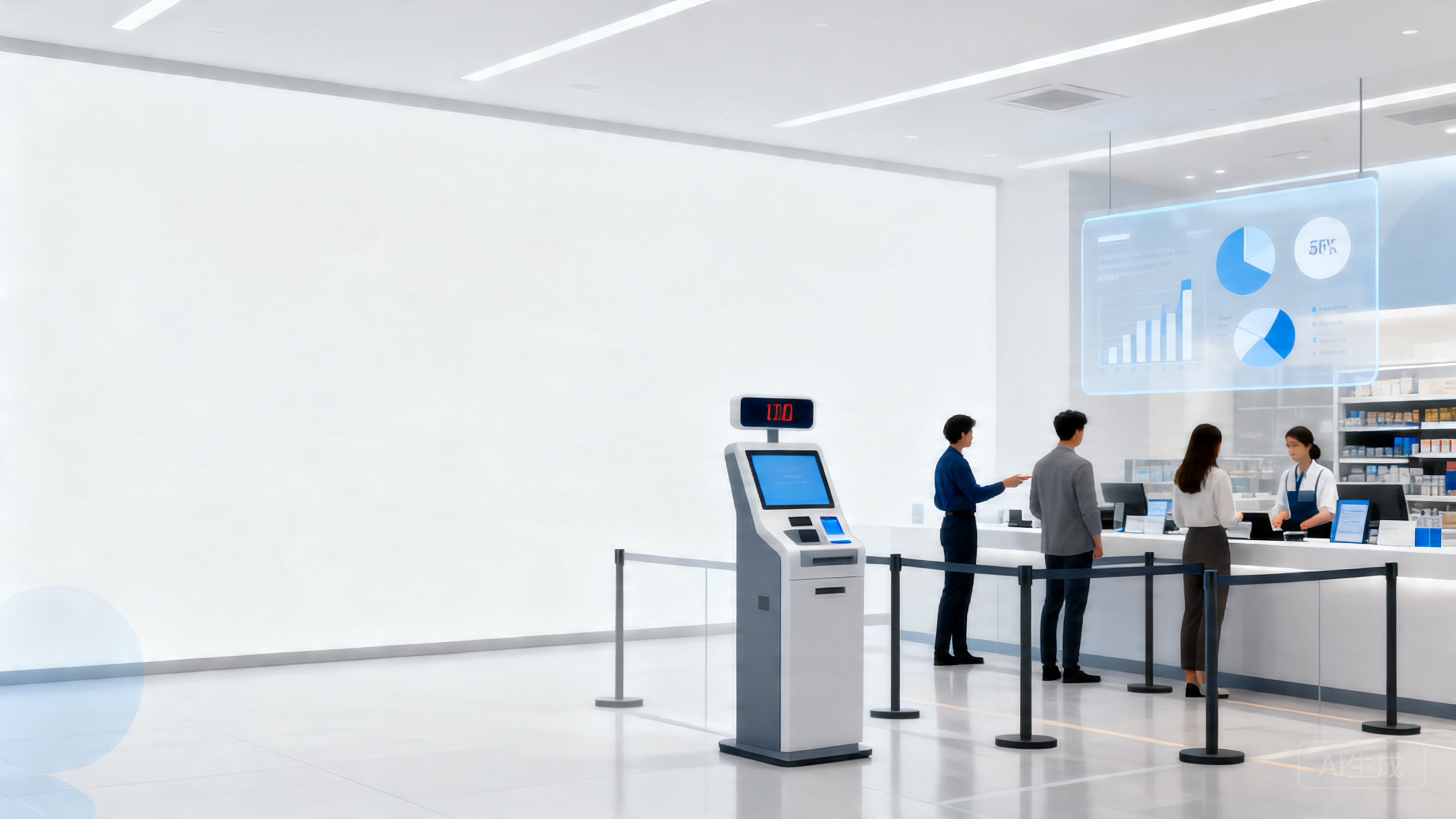 实体店排队叫号系统如何落地：高峰等候时长KPI、弃购率统计与人员分流流程