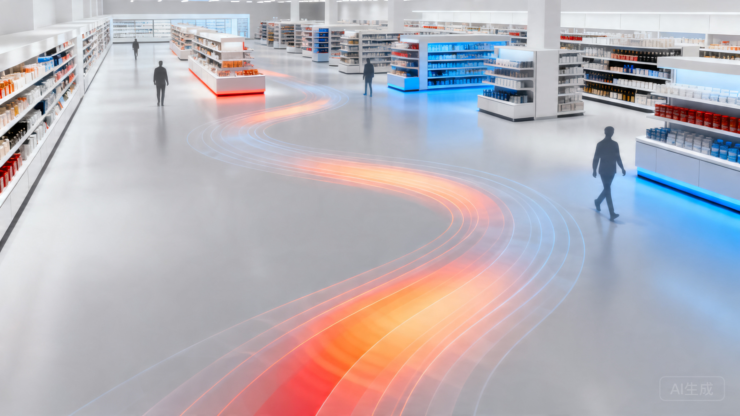 实体零售店顾客动线优化指南：热区冷区识别、货架布局调整与进店转化提升清单