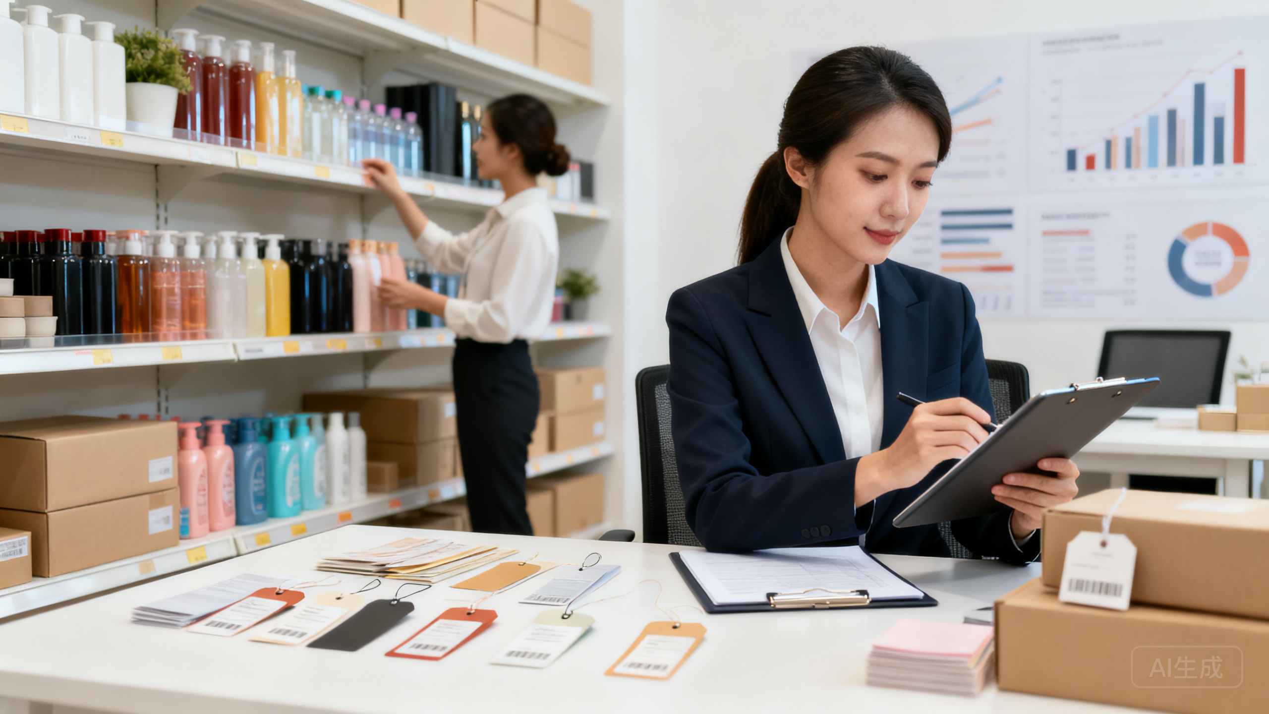 零售门店新品上架SOP：到货验收、价签物料准备与首周销售复盘表