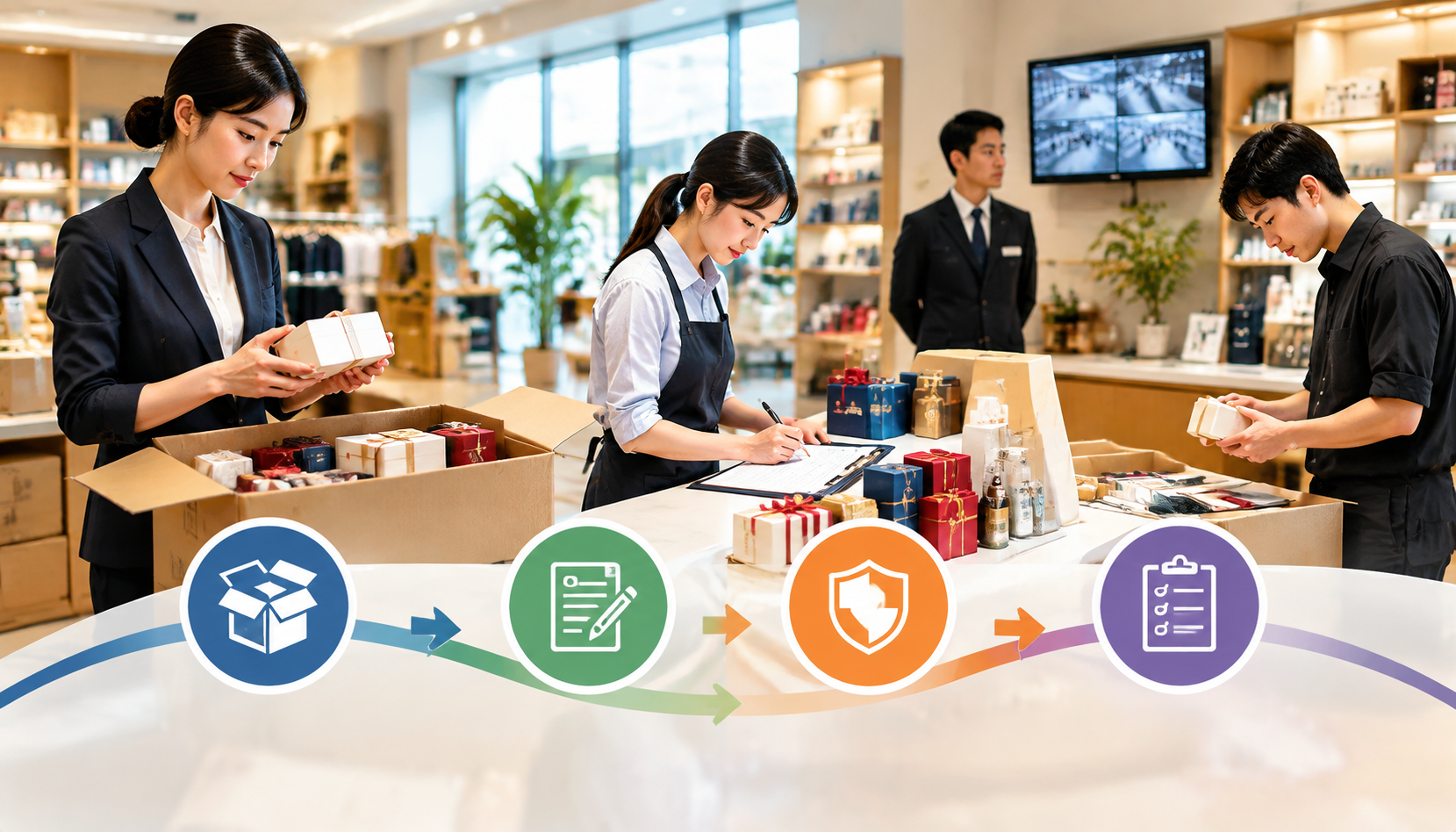 门店赠品管理怎么做：采购入库、发放登记、防私拿与活动结束清点SOP
